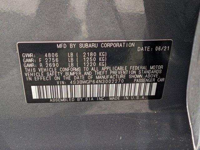 used 2022 Subaru Legacy car, priced at $25,960