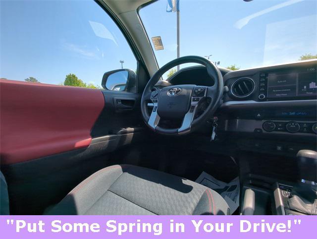 used 2021 Toyota Tacoma car, priced at $31,186