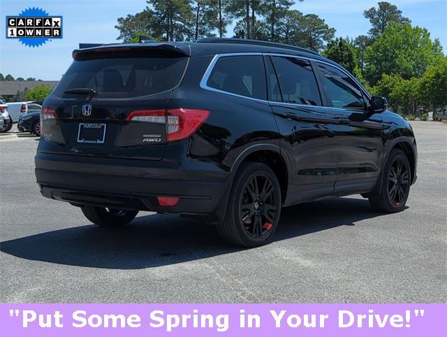 used 2022 Honda Pilot car, priced at $35,535