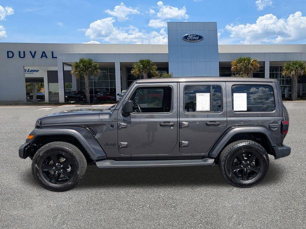 used 2021 Jeep Wrangler Unlimited car, priced at $32,500