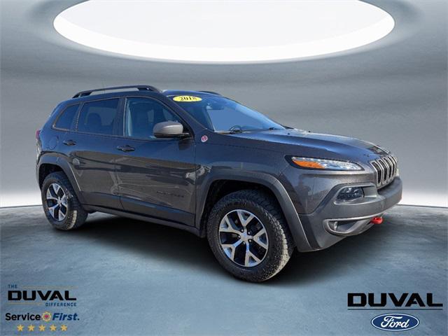 used 2018 Jeep Cherokee car, priced at $21,999