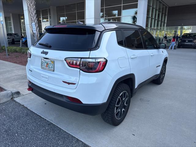 used 2024 Jeep Compass car, priced at $27,500