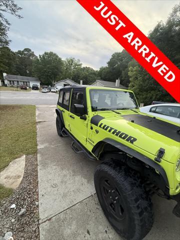 used 2017 Jeep Wrangler Unlimited car, priced at $21,000