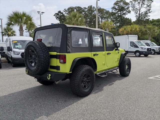 used 2017 Jeep Wrangler Unlimited car, priced at $20,000