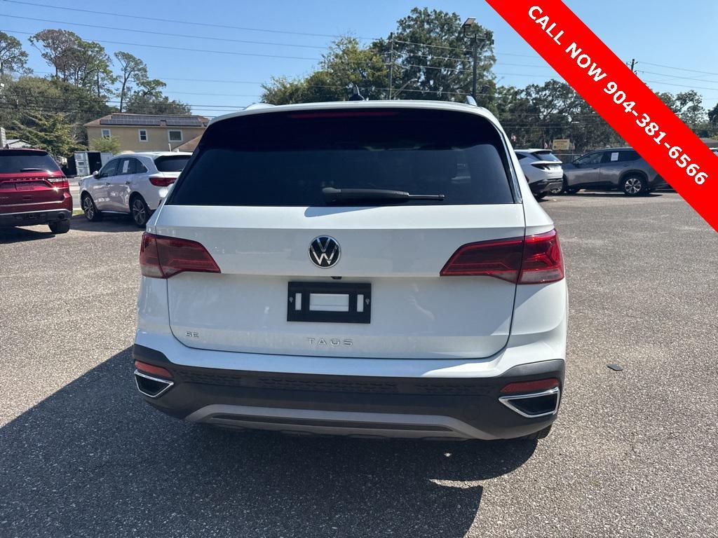 used 2022 Volkswagen Taos car, priced at $15,454