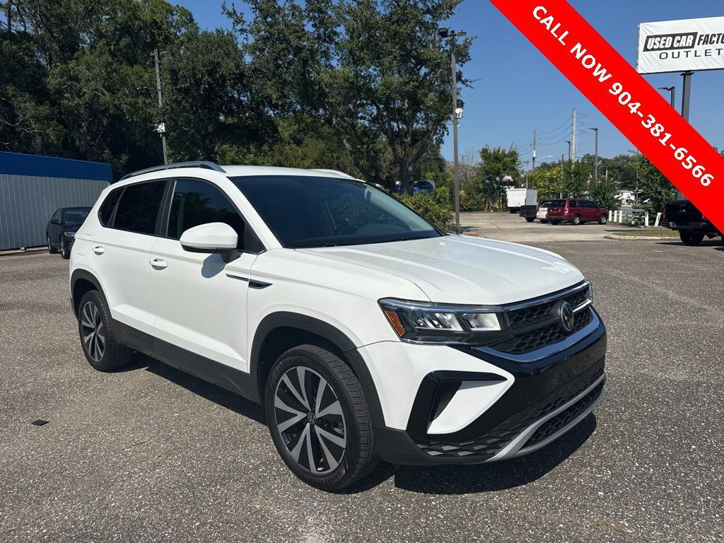 used 2022 Volkswagen Taos car, priced at $15,454