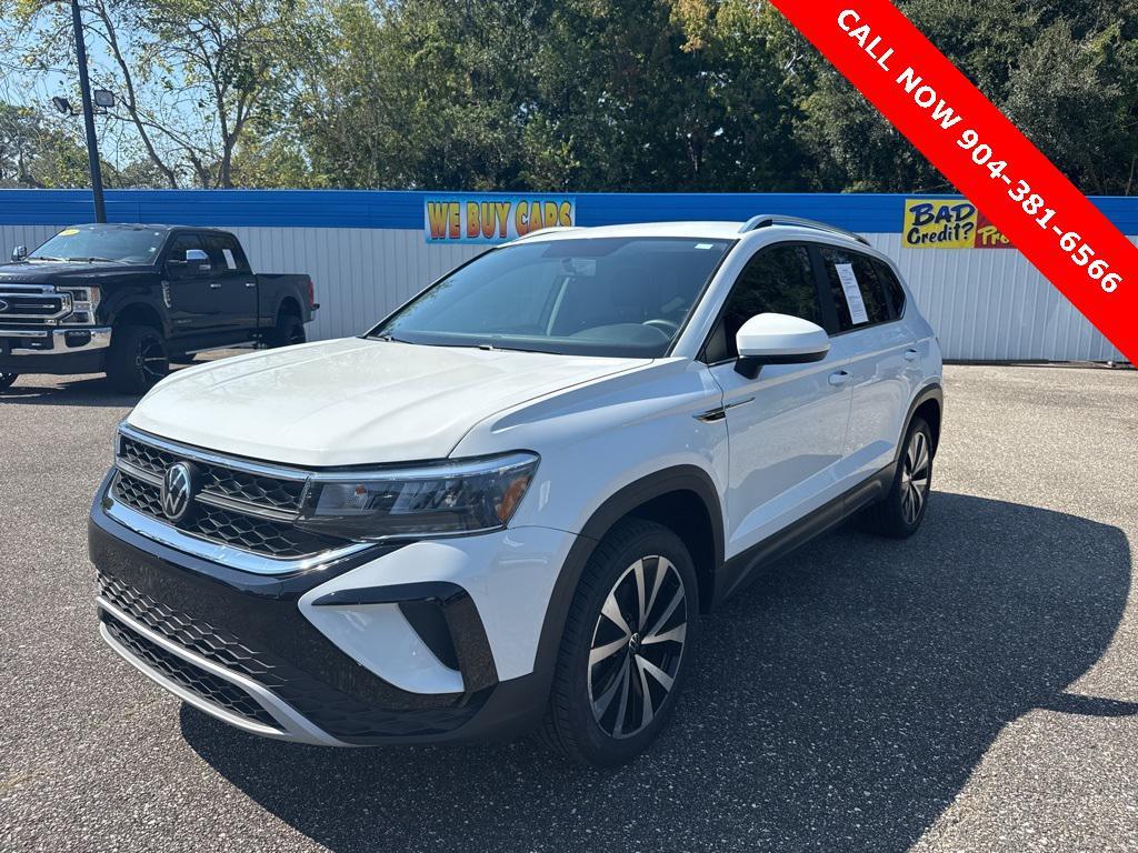 used 2022 Volkswagen Taos car, priced at $15,454