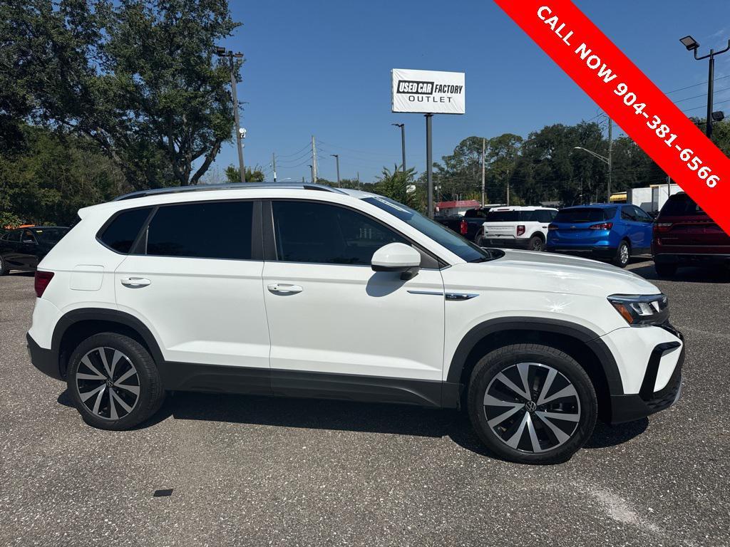 used 2022 Volkswagen Taos car, priced at $15,454