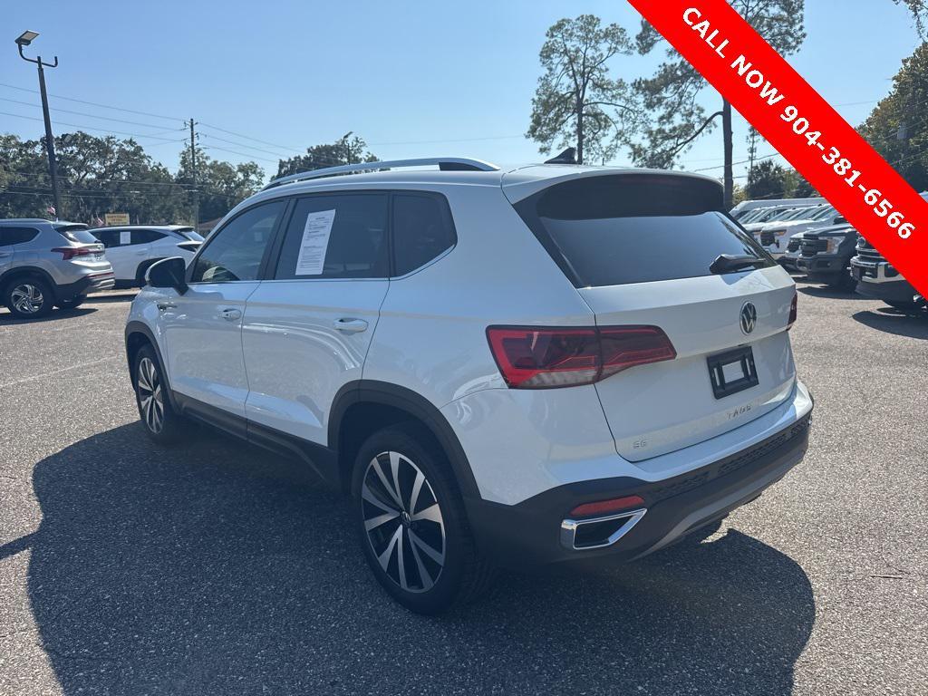 used 2022 Volkswagen Taos car, priced at $15,454