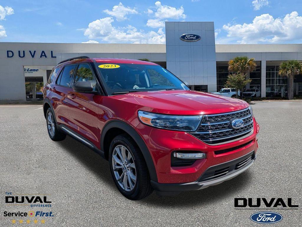 used 2023 Ford Explorer car, priced at $29,700