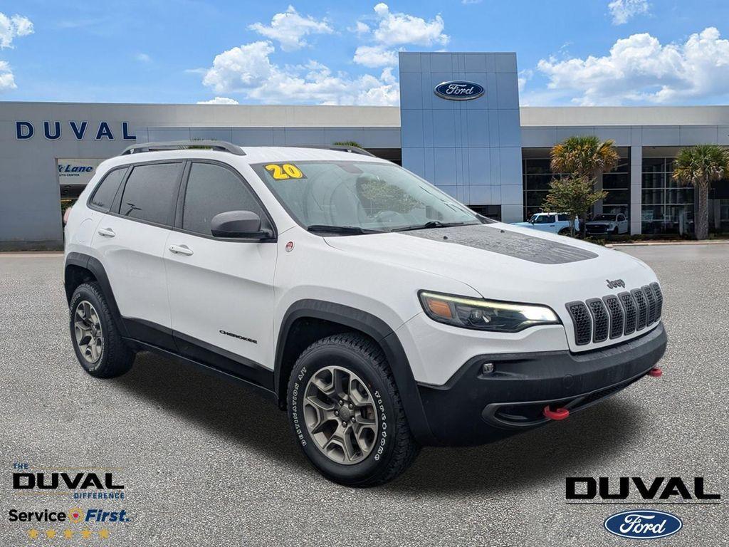 used 2020 Jeep Cherokee car, priced at $21,000