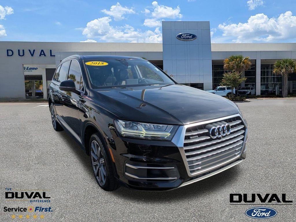 used 2018 Audi Q7 car, priced at $15,800