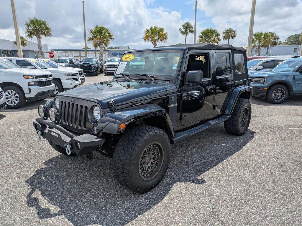 used 2016 Jeep Wrangler Unlimited car, priced at $20,000
