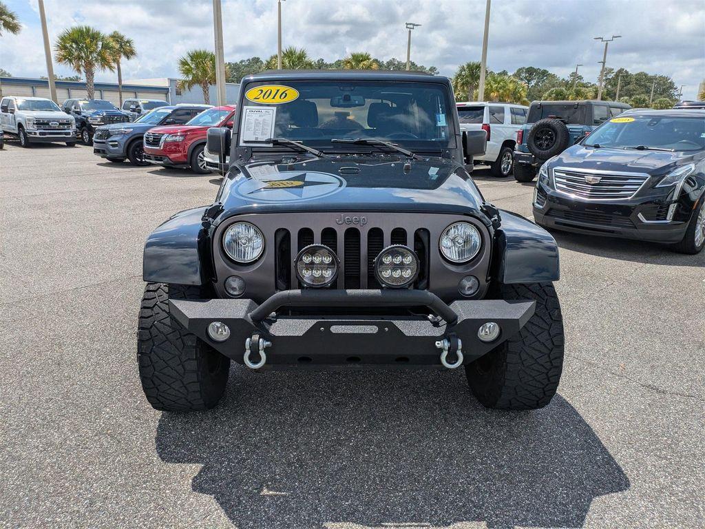 used 2016 Jeep Wrangler Unlimited car, priced at $20,000