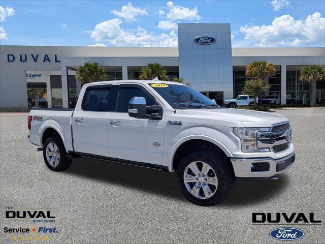 used 2018 Ford F-150 car, priced at $33,287