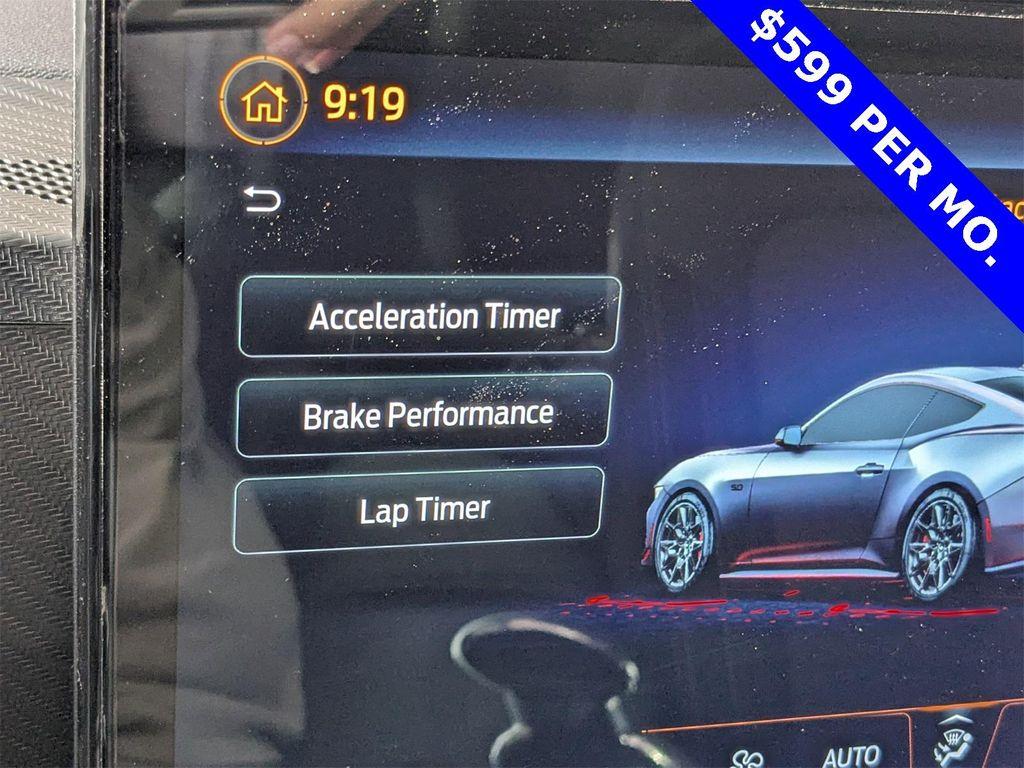new 2025 Ford Mustang car, priced at $45,050
