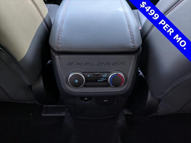 new 2025 Ford Explorer car, priced at $40,975