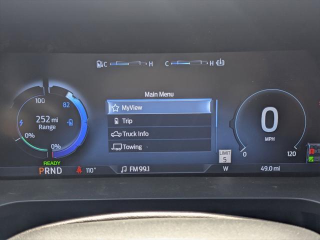 new 2025 Ford F-150 Lightning car, priced at $69,723