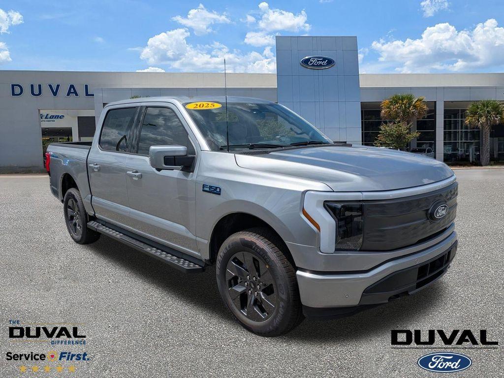 new 2025 Ford F-150 Lightning car, priced at $74,440