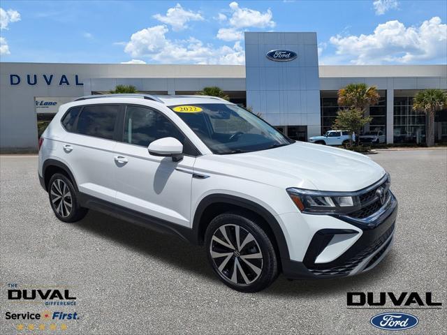 used 2022 Volkswagen Taos car, priced at $21,000