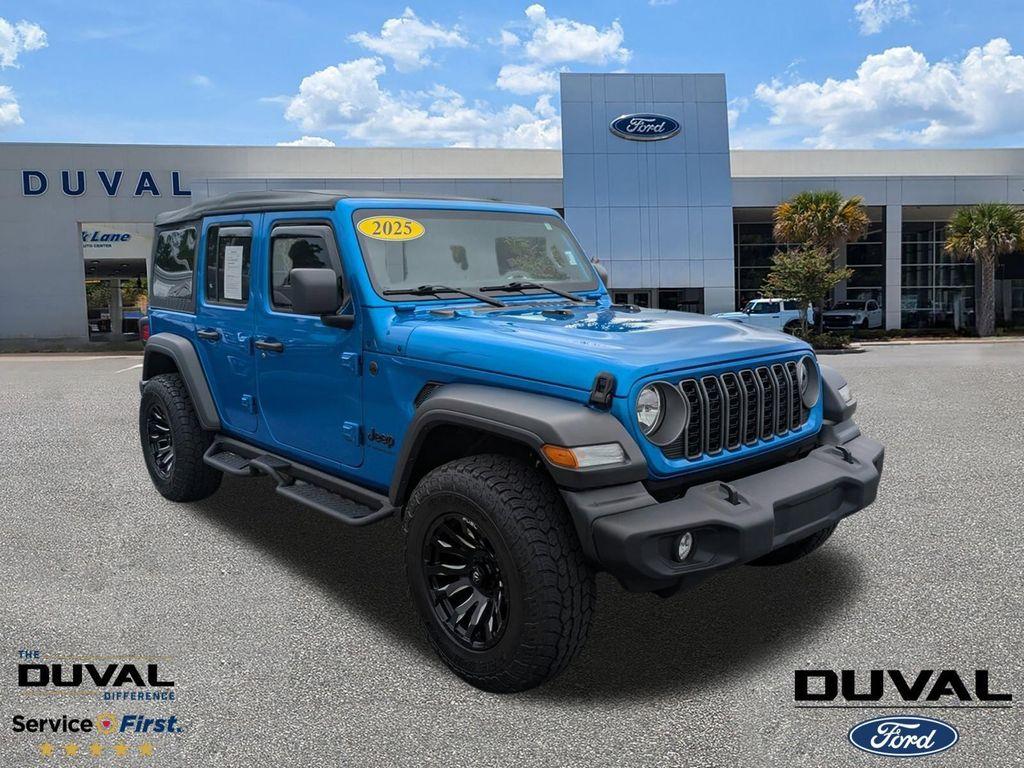 used 2025 Jeep Wrangler car, priced at $34,000