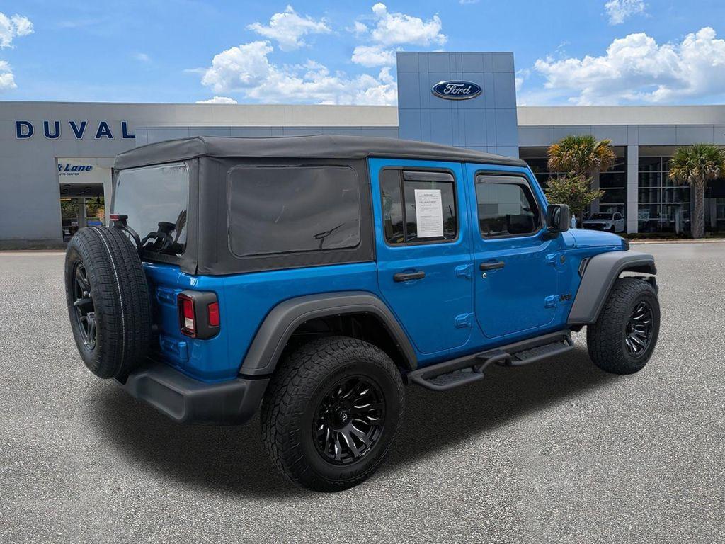 used 2025 Jeep Wrangler car, priced at $34,000