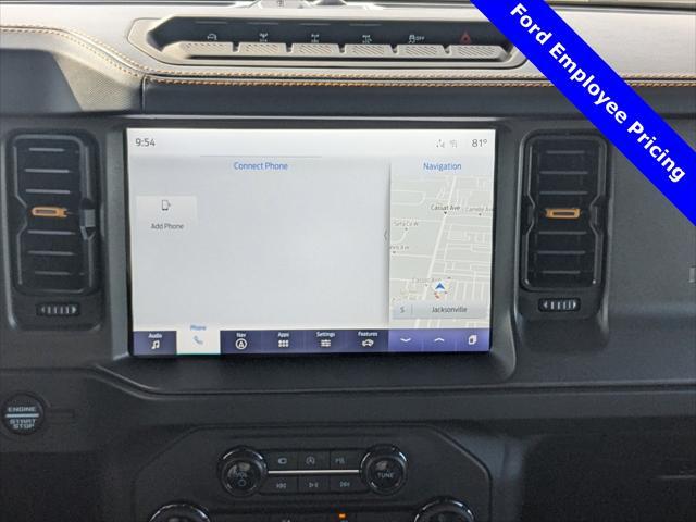 new 2024 Ford Bronco car, priced at $57,165