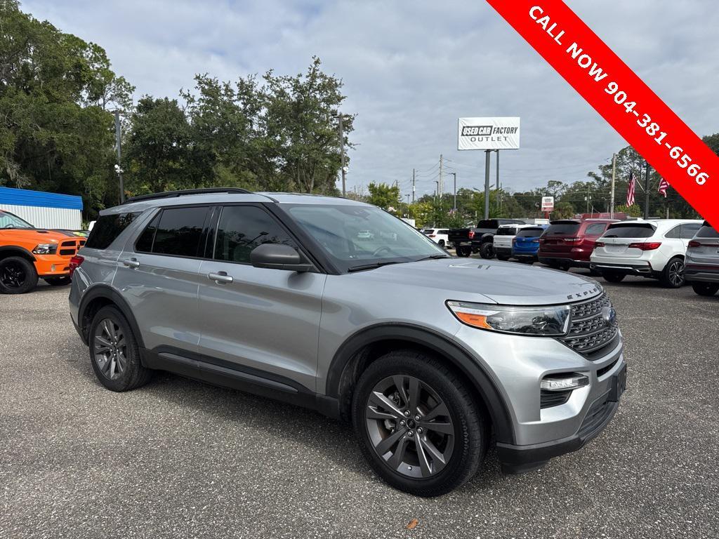 used 2021 Ford Explorer car, priced at $18,499