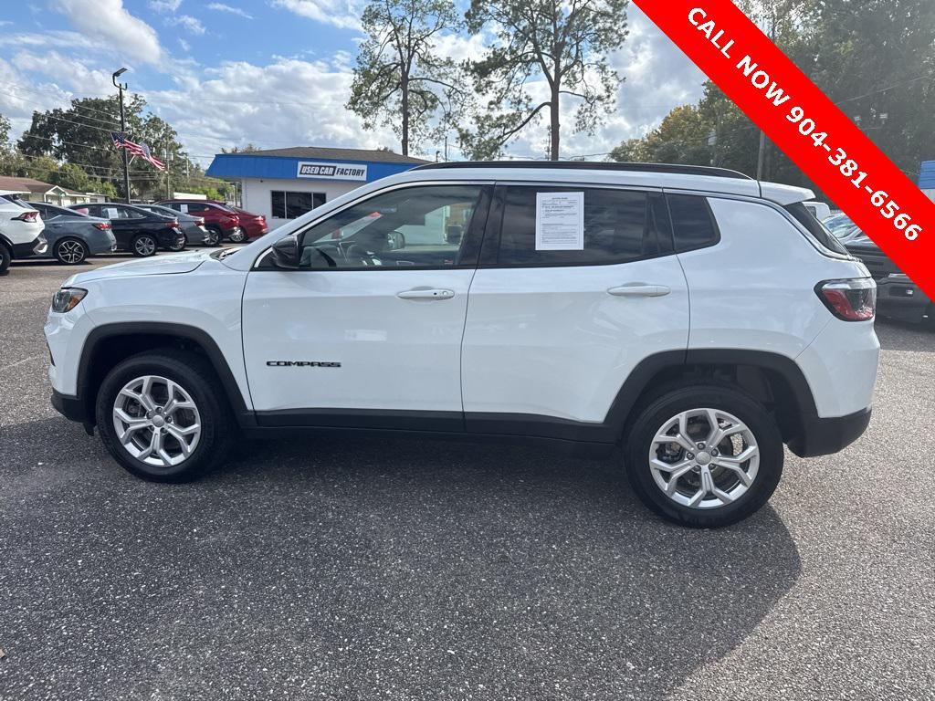 used 2024 Jeep Compass car, priced at $20,999