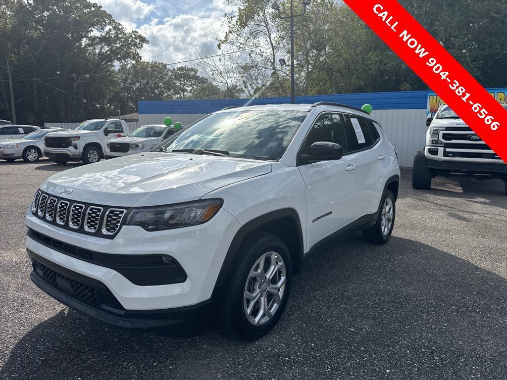 used 2024 Jeep Compass car, priced at $20,999