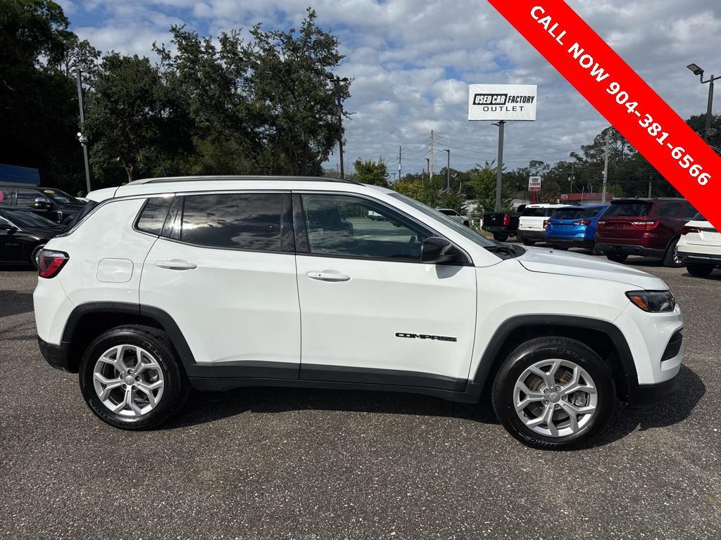 used 2024 Jeep Compass car, priced at $20,999