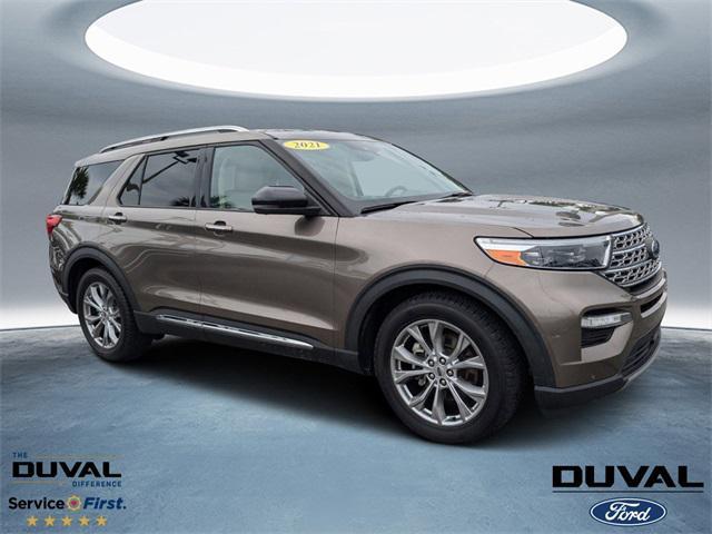 used 2021 Ford Explorer car, priced at $28,499