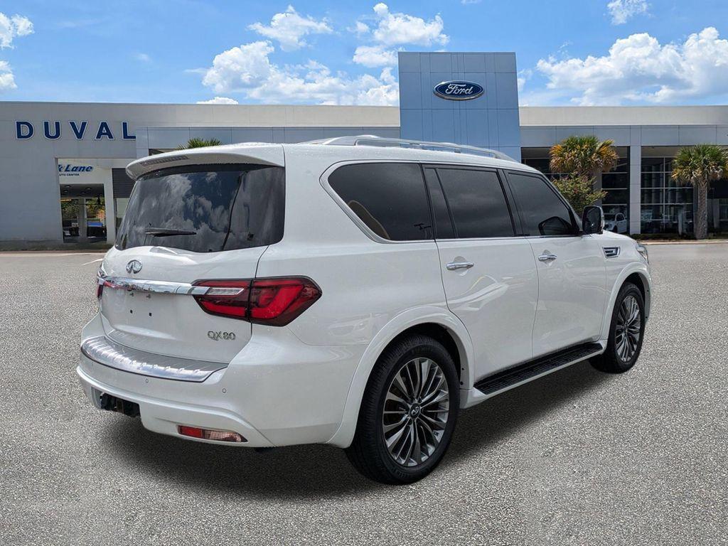 used 2021 INFINITI QX80 car, priced at $29,168