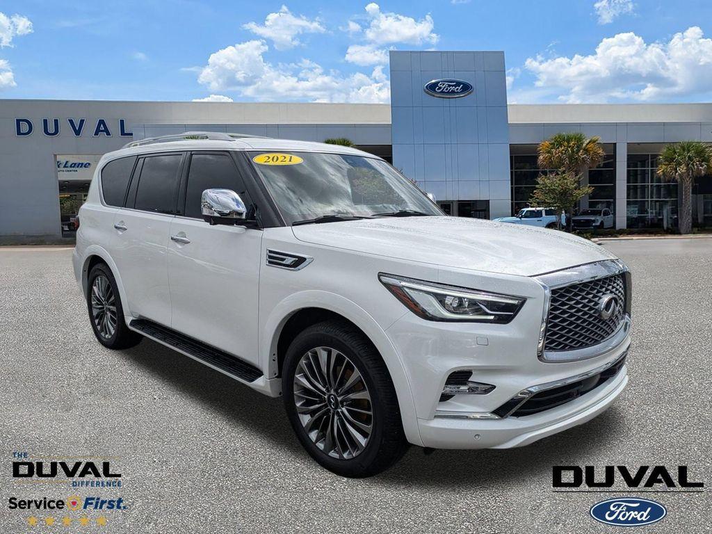 used 2021 INFINITI QX80 car, priced at $29,168