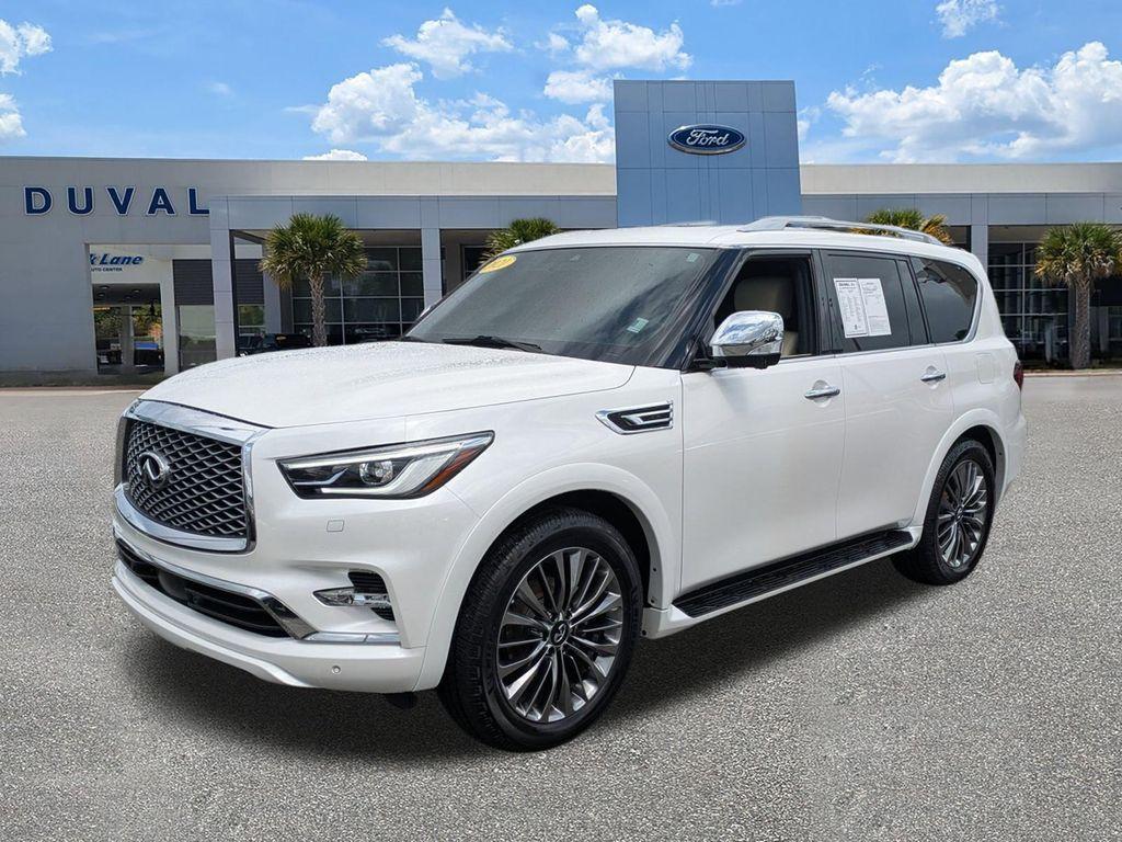 used 2021 INFINITI QX80 car, priced at $29,168