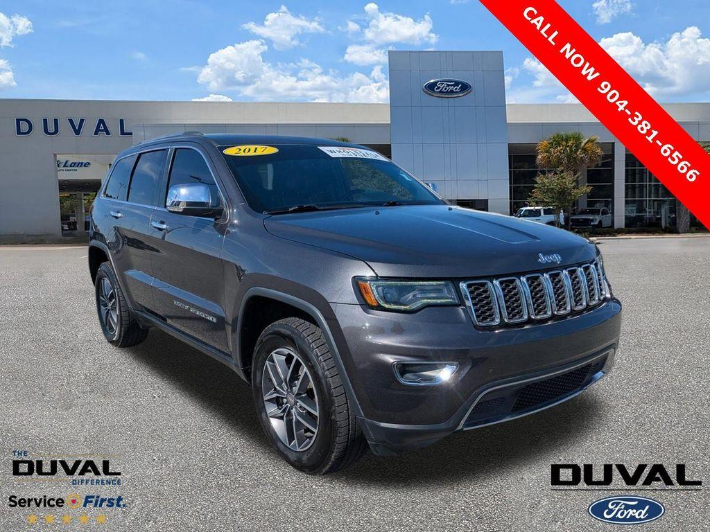 used 2017 Jeep Grand Cherokee car, priced at $10,500