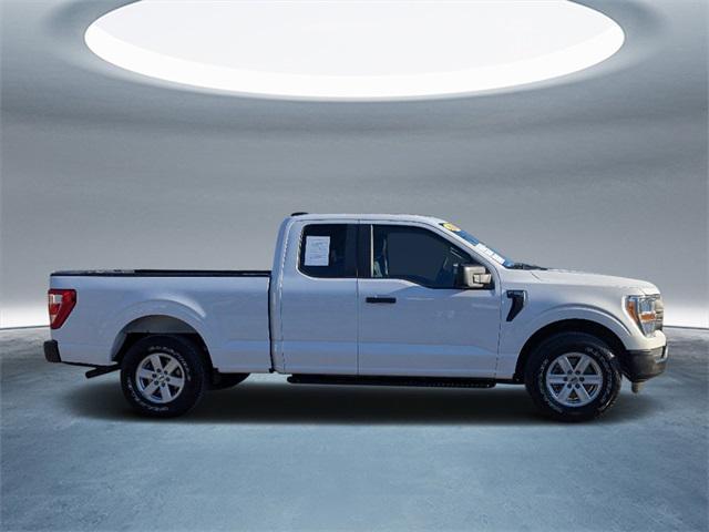 used 2021 Ford F-150 car, priced at $25,000