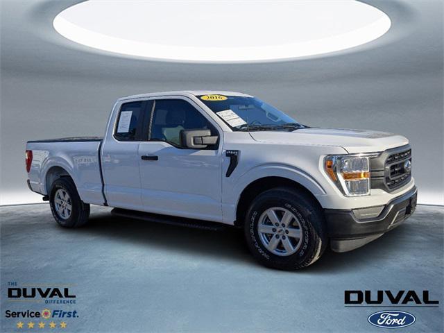 used 2021 Ford F-150 car, priced at $25,000