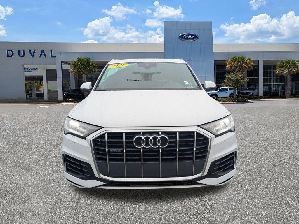 used 2020 Audi Q7 car, priced at $28,000