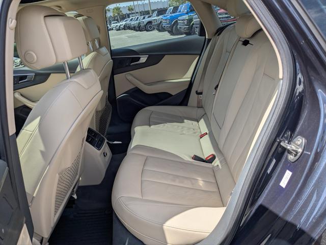 used 2018 Audi A4 car, priced at $14,000