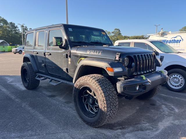 used 2021 Jeep Wrangler Unlimited car, priced at $30,999