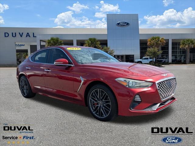 used 2019 Genesis G70 car, priced at $20,500