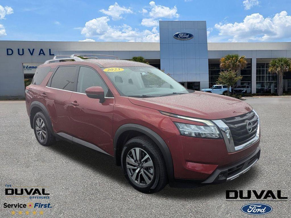 used 2023 Nissan Pathfinder car, priced at $32,118