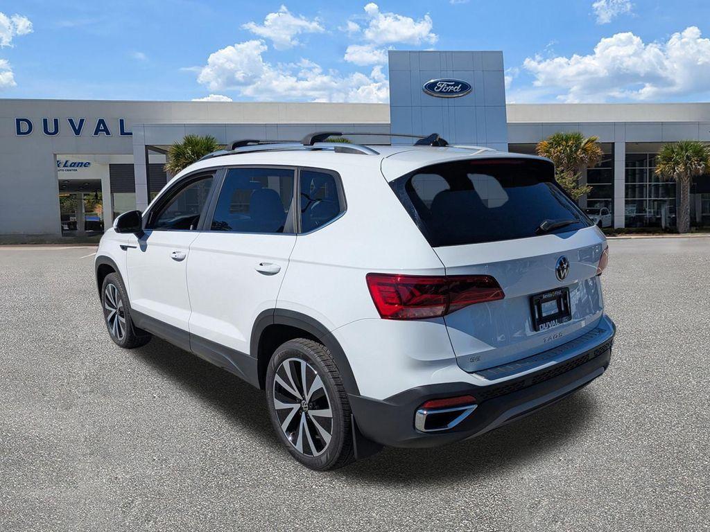 used 2023 Volkswagen Taos car, priced at $21,000