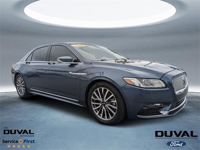 used 2018 Lincoln Continental car, priced at $20,000