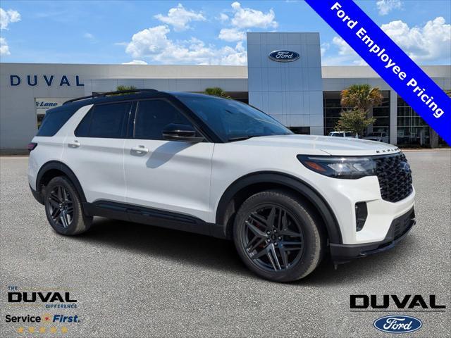 new 2025 Ford Explorer car, priced at $58,943