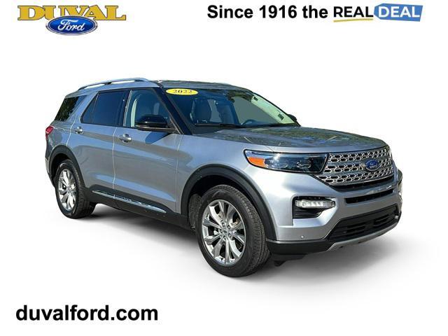 used 2022 Ford Explorer car, priced at $27,500