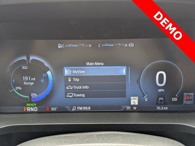 new 2025 Ford F-150 Lightning car, priced at $80,145