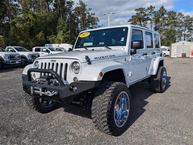 used 2017 Jeep Wrangler Unlimited car, priced at $30,999