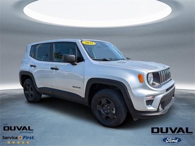 used 2021 Jeep Renegade car, priced at $16,999